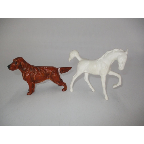 311 - Royal Doulton Setter HN1056 and a Royal Doulton Foal