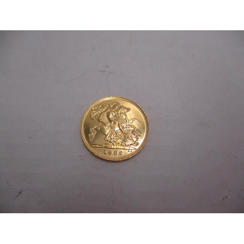 329 - 1982 Gold Half Sovereign