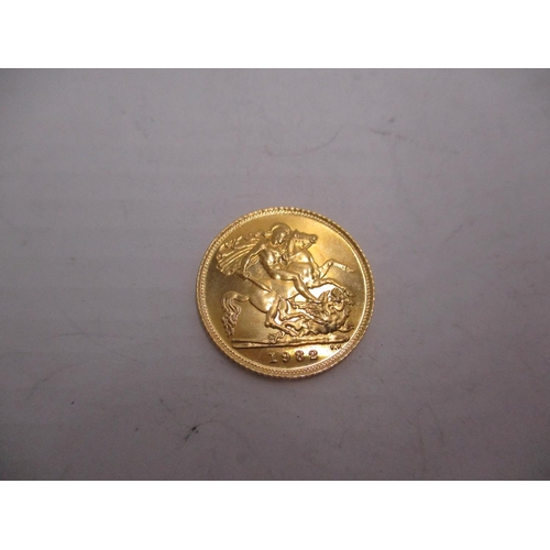 336 - 1982 Gold Half Sovereign