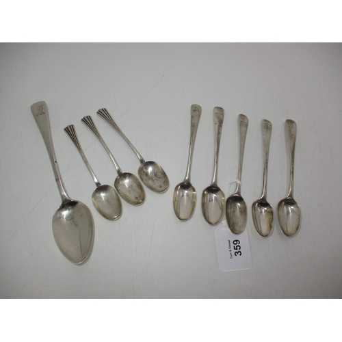 359 - Selection of Georgian and Later Silver Spoons, 138g