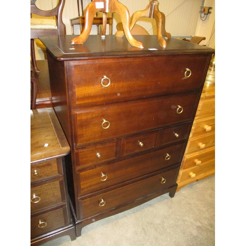 641 - Stag Minstrel Chest of 7 Drawers, 82cm