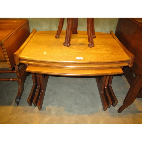 649 - Mid 20th Century Teak Nest of 3 Tables