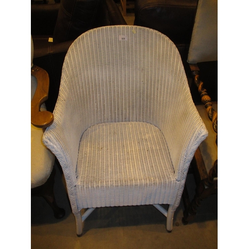 654 - Lloyd Loom Chair