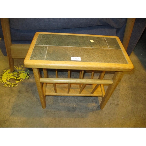 676A - Tile Top News Rack Table