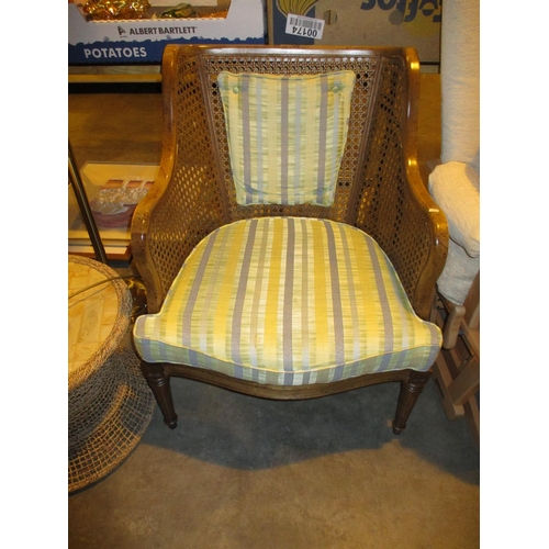 687 - Bergere Back Occasional Chair