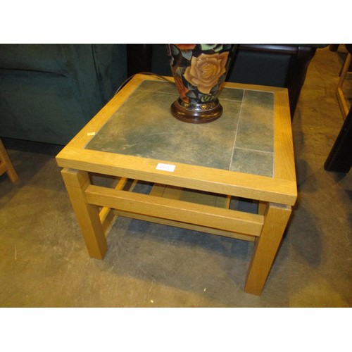 665 - Tile Top Coffee Table and Lamp Table