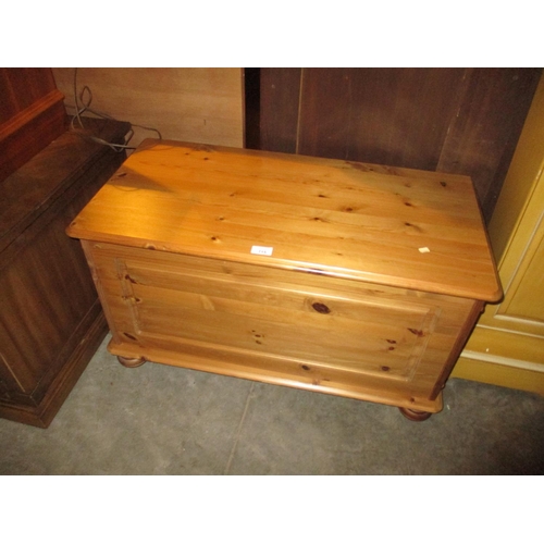 715 - Pine Blanket Box