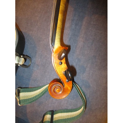 245 - Violin with 2 Bows and Case