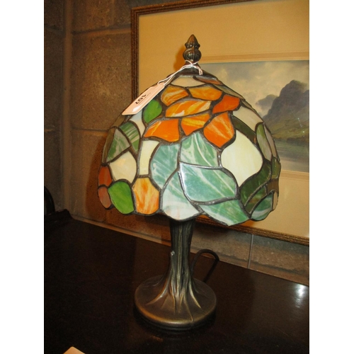 107 - Tiffany Style Table Lamp