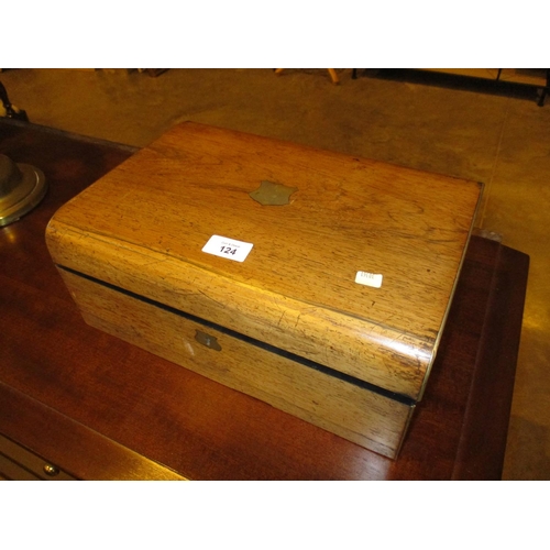 124 - Victorian Writing Box