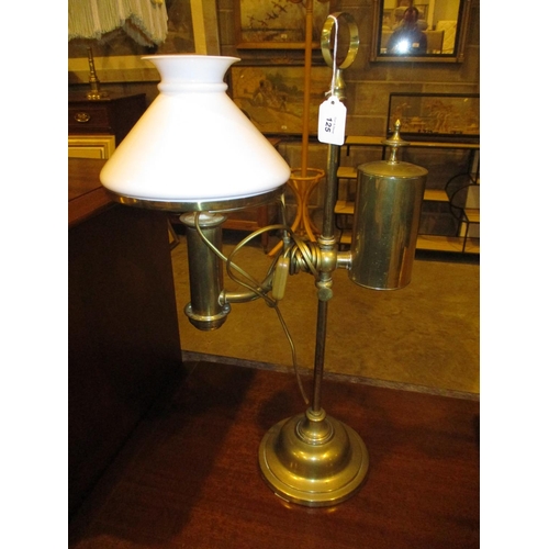 125 - Antique Style Brass Lamp