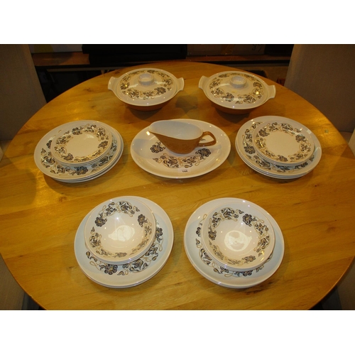 144 - Poole 28 Piece Dinner Service