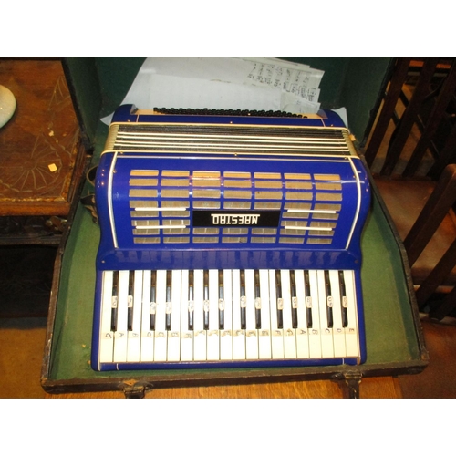 145 - Maestro Accordion with Case