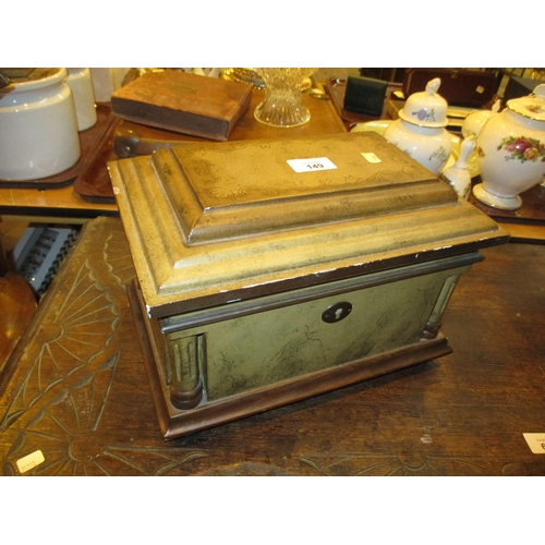 149 - Antique Style Jewel Box