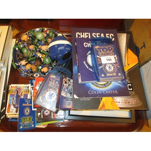 194 - Collection of Chelsea FC and Rangers FC Collectables