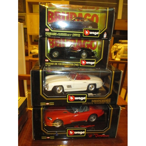 205 - Four Burago Cars