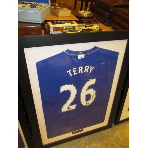 231 - Chelsea FC Signed Shirt Titled John Terry