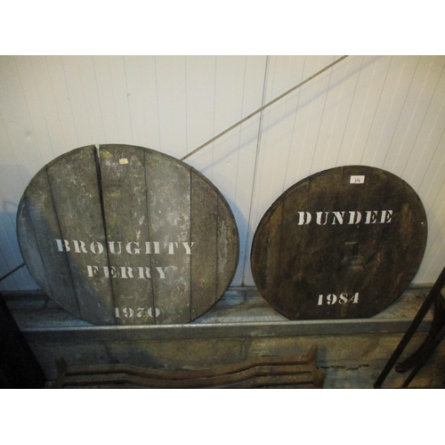 276 - Broughty Ferry and Dundee Barrel Tops