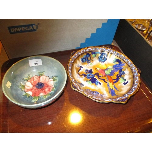 86 - Moorcroft and Losolware Bowls