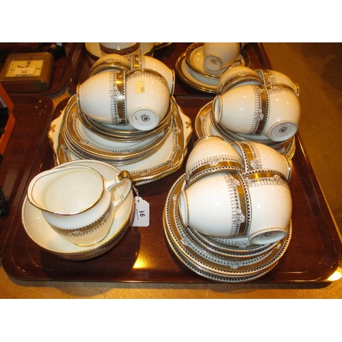 91 - Royal Albert 42 Piece Tea Set