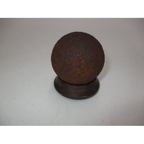 324 - Canon Ball, approx 6cm diameter, 884g