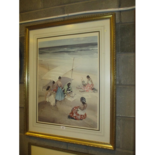 473 - William Russell Flint, Signed Print, The Picnic