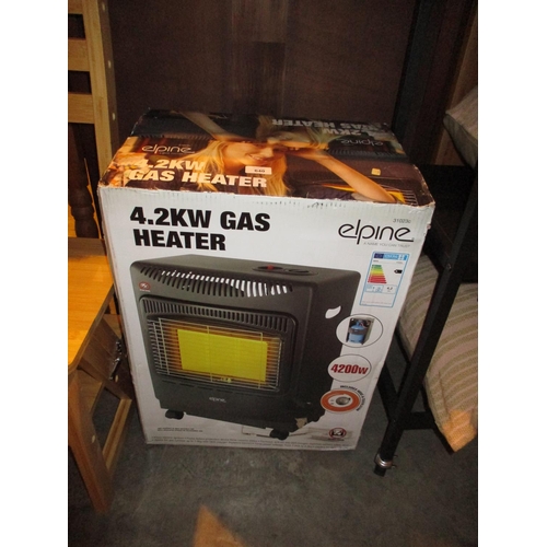 640 - Elpine 2.4KW Gas Heater