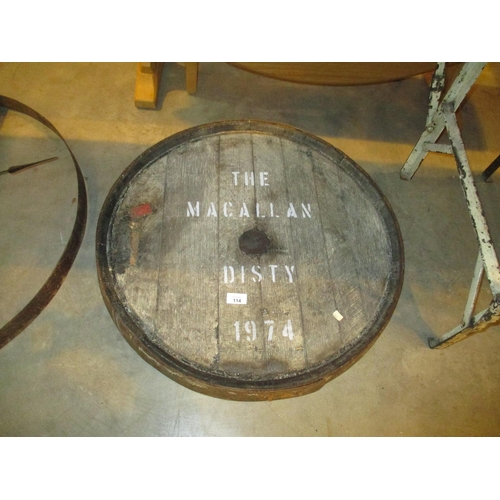 114 - The Macallan Barrel Top