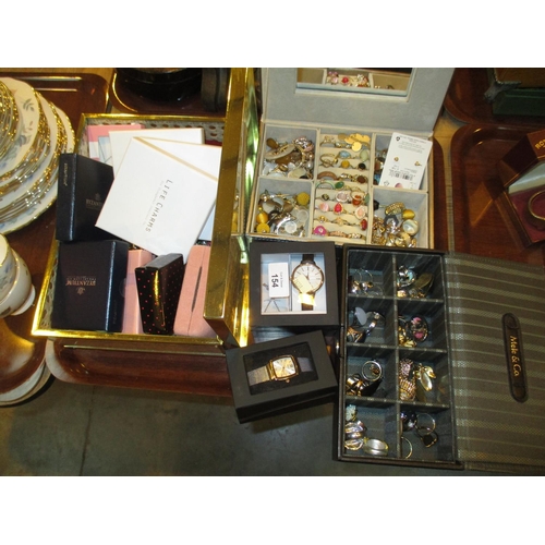 154 - Selection of Watches and Jewellery