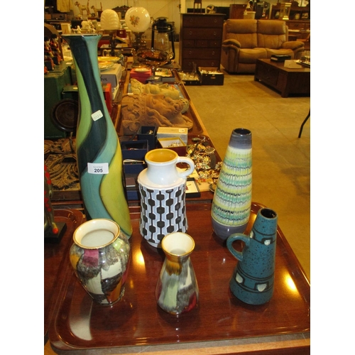 205 - West German and Other Vases