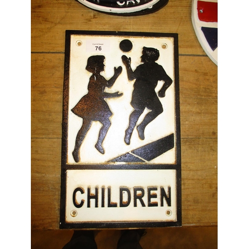 76 - Children Sign