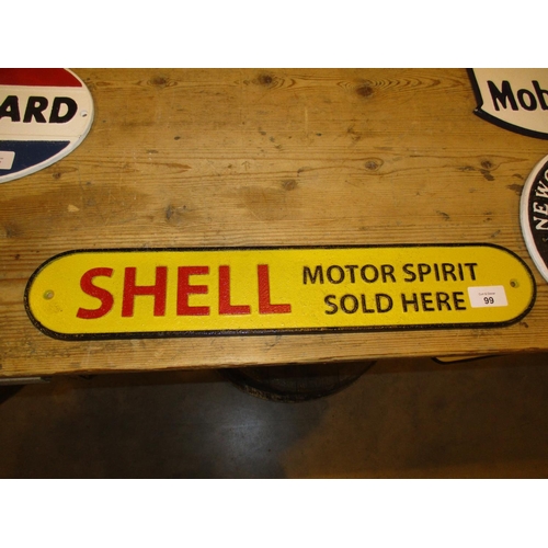 99 - 51cm Shell Sign