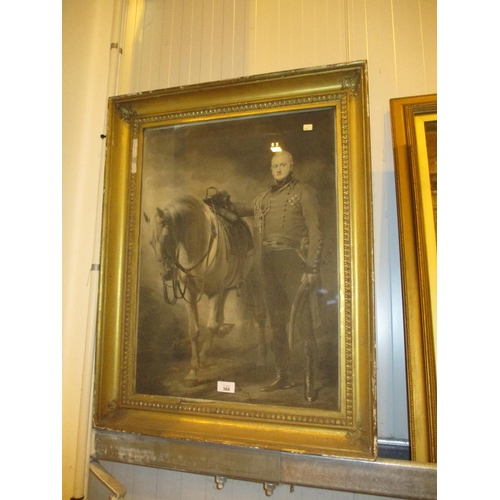 368 - 19th Century Gilt Framed Mezzotint, Frame 76x59cm