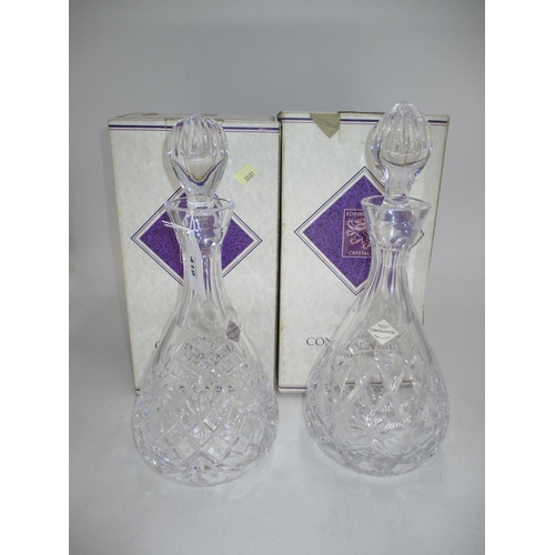 419 - Pair of Edinburgh Crystal Decanters with Boxes