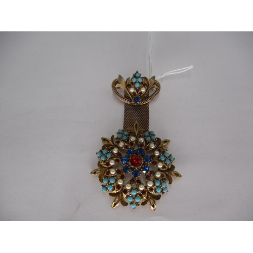 450 - Decorative Pendant Brooch