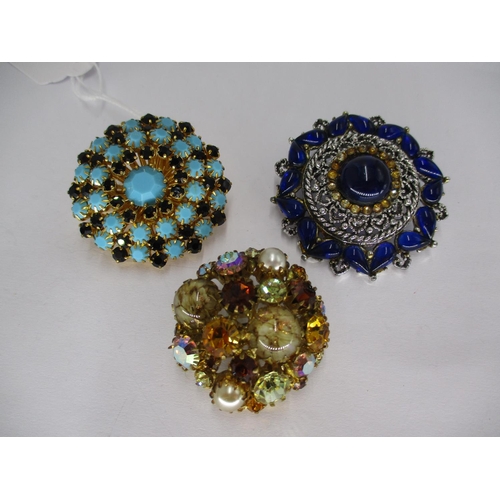 451 - Three Vintage Brooches