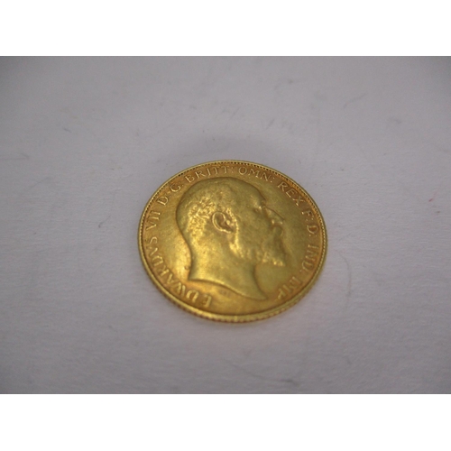 475 - 1905 Gold Half Sovereign