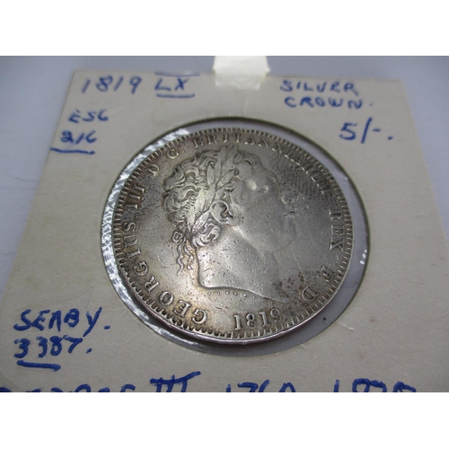 485 - George III 1819 Crown