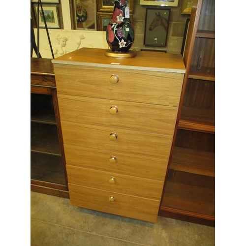 763 - Schreiber Chest of 6 Drawers, 60cm