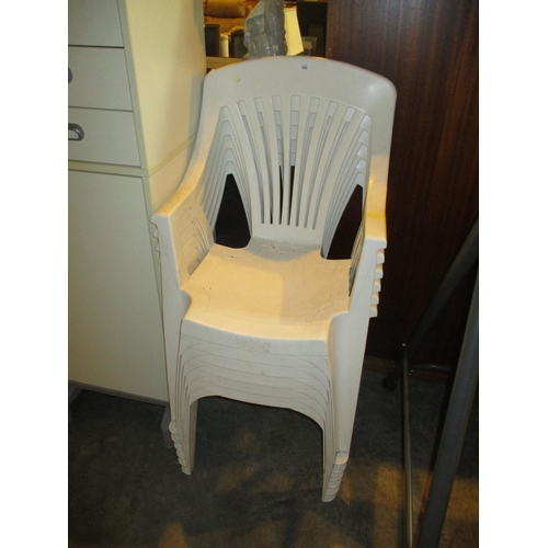 780 - Set of 6 Garden Chairs