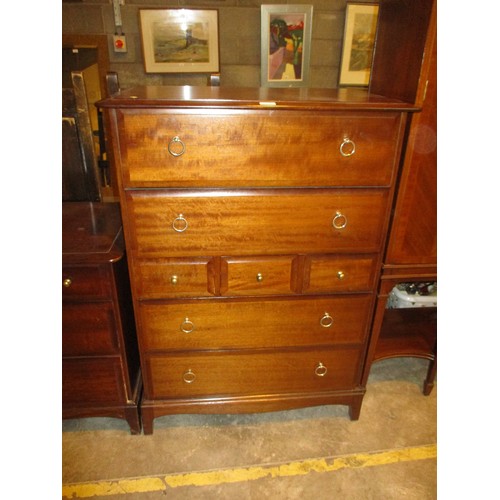 805 - Stag Minstrel Chest of 7 Drawers, 82cm