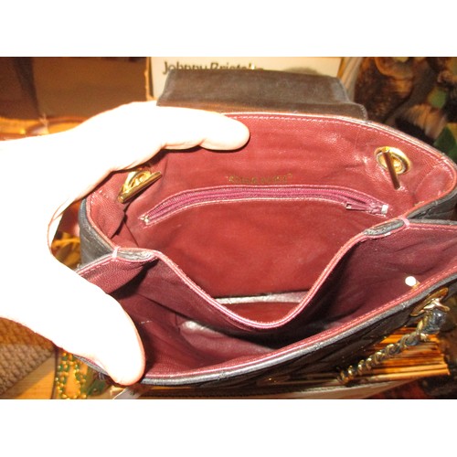 194 - Handbag Bearing Chanel Logo, with Dust Bag and Gilt Number 604