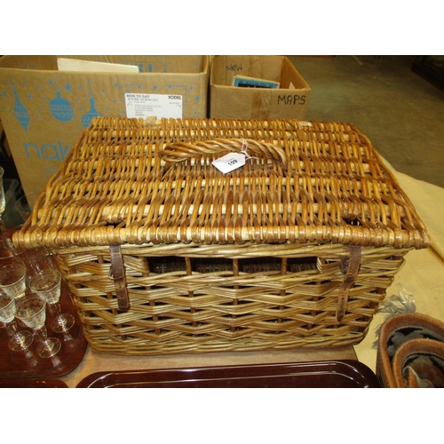 109 - Vintage Pigeon Carrier Basket