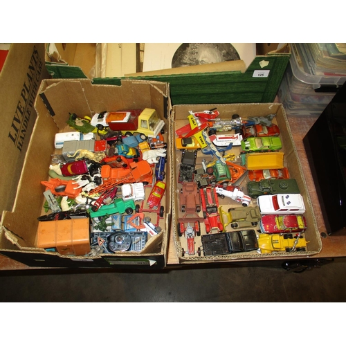 126 - Two Boxes of Dinky and Corgi Vehicles