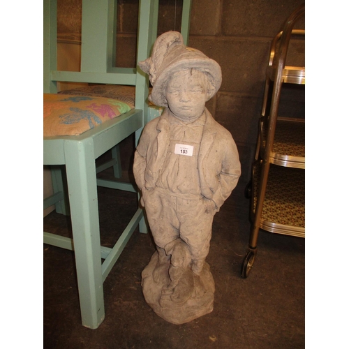 153 - Cast Stone Garden Figure, 66cm