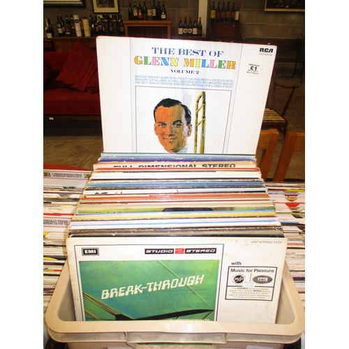 184 - Box of Easy Listening LPs