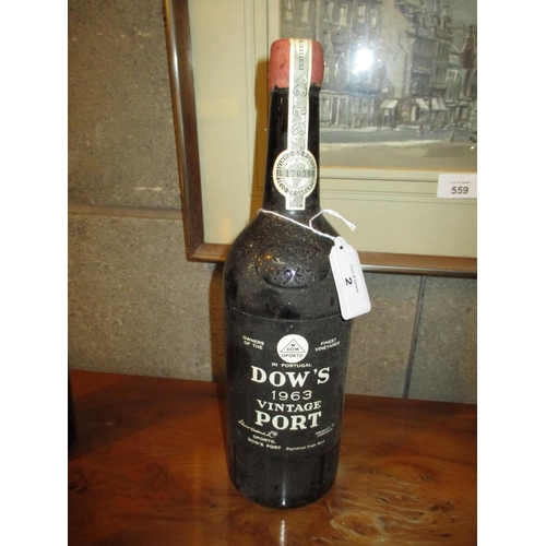 2 - Dows 1963 Vintage Port