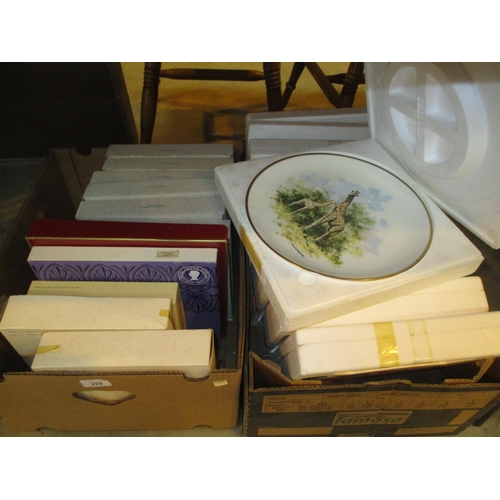 229 - Set of Wedgwood David Shepherd Collectors Plates and Various Others