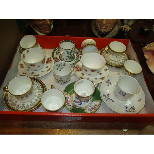 242 - Minton, Cauldon, Royal Doulton and Other Cabinet Cups