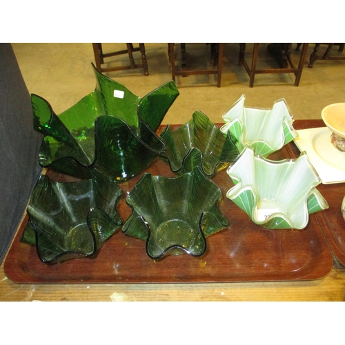 270 - Six Handkerchief Glass Dishes